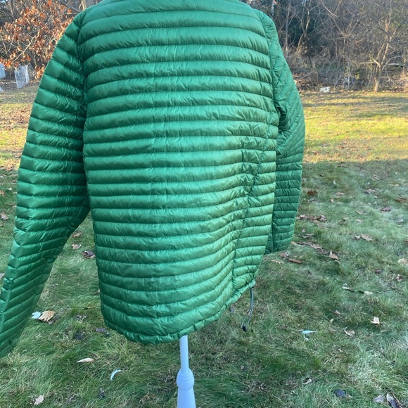 L.L. Bean Puffer Jacket Green Mens X-Large Tall - Picture 6 of 9